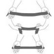 Fit-Band gumiszalag 150 cm