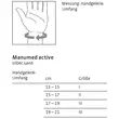 Medi Manumed active gumiszövetes, fémmerevítésű kézrögzítő