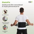 ElastoFix tartásjavító háttámasz merevítéssel és elasztikus pártrendszerrel L