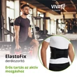 ElastoFix tartásjavító háttámasz merevítéssel és elasztikus pártrendszerrel L