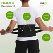 ElastoFix tartásjavító háttámasz merevítéssel és elasztikus pártrendszerrel L