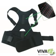 VivaFit Mágneses tartásjavító háttámasz turmalinnal