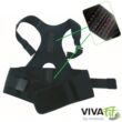 VivaFit Mágneses tartásjavító háttámasz turmalinnal