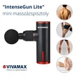 "IntenseGun Lite" masszázspisztoly (akkumulátoros)