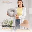 Memóriahabos nyakpárna 