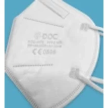 Jiada fülpántos FFP2 CE 0370 fehér maszk-2222