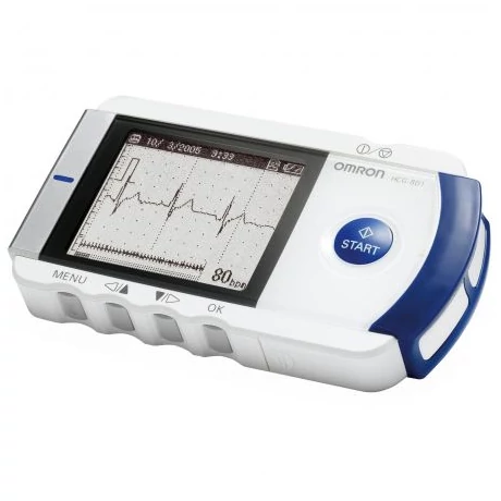 Omron HCG-801 hordozható EKG otthoni használatra-786