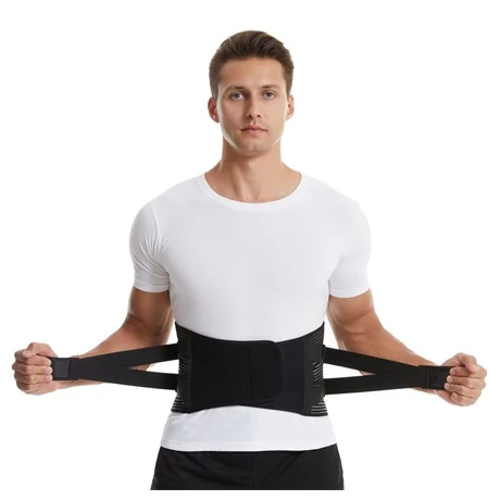 ElastoFix tartásjavító háttámasz merevítéssel és elasztikus pártrendszerrel L