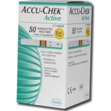 Accu-Chek Acitve tesztcsík (50 db/doboz)