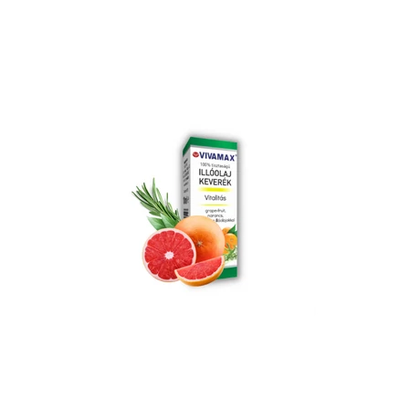 Vitalitás illóolaj keverék: grape-fruit, narancs és rozmaring olajokkal (10ml)