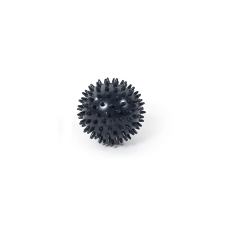 Tüskés masszírozó labda 7,5 cm (fekete)