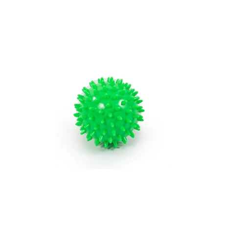 Tüskés masszírozó labda 9 cm (zöld)